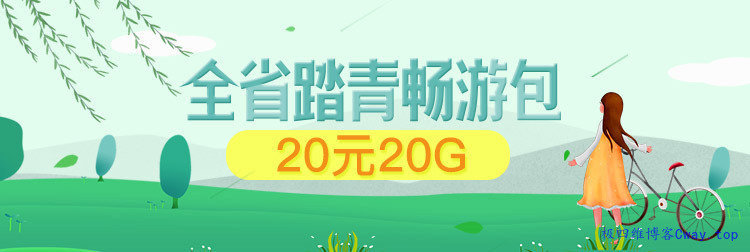 安徽移动 20 元 20G 省内踏青流量包开通渠道